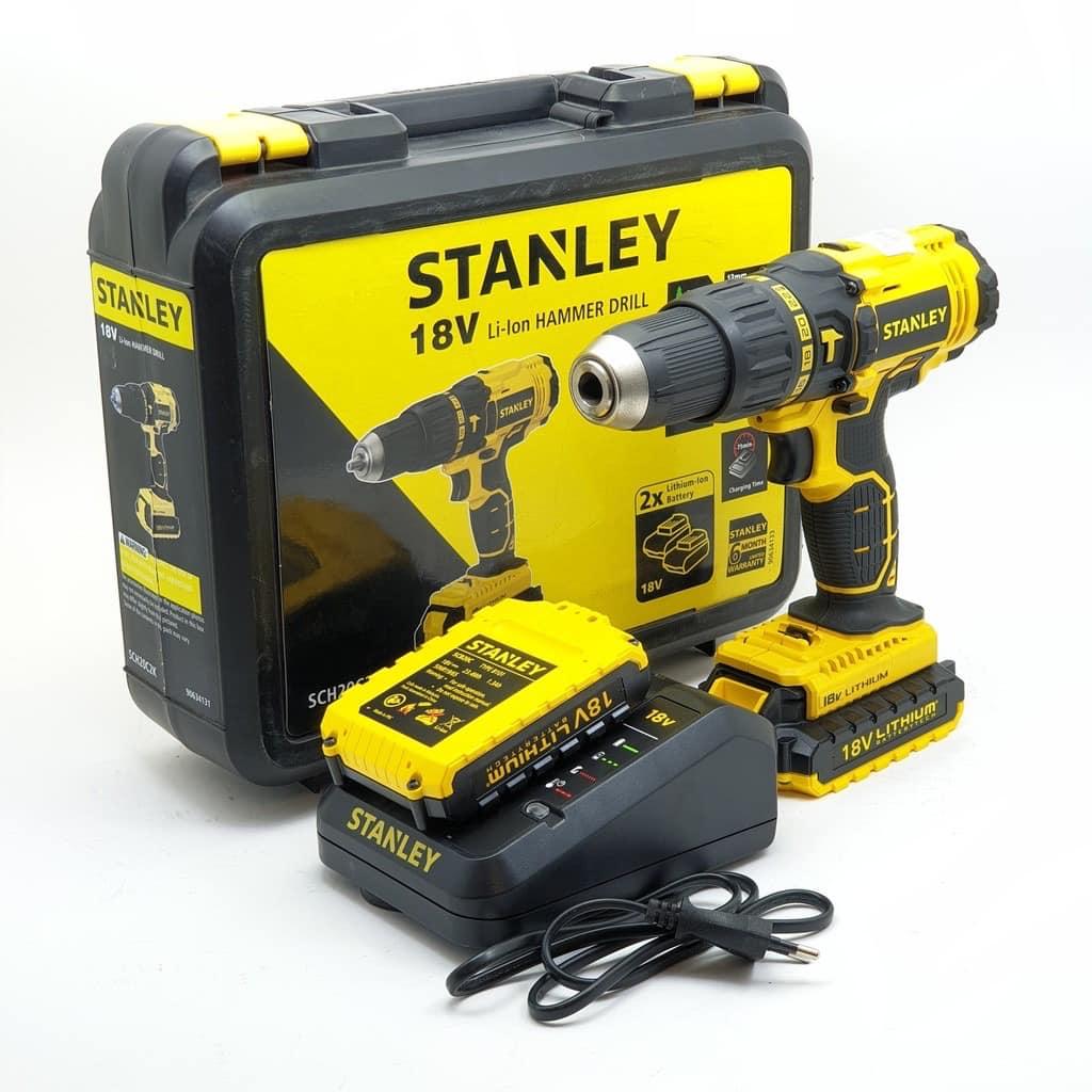 MÁY KHOAN CẦM TAY 18V STANLEY SCH20C2K-B1- HÀNG CHÍNH HÃNG