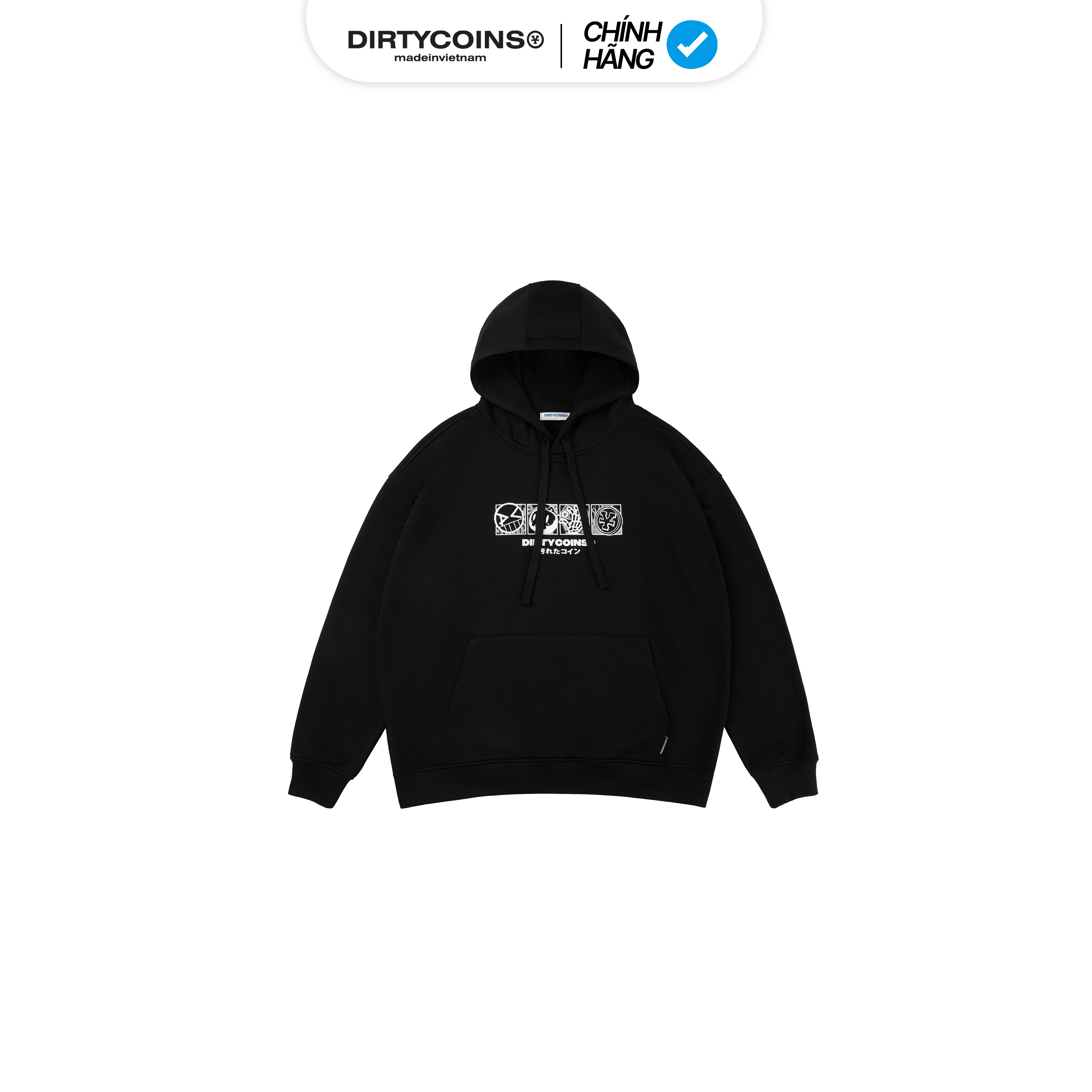 Áo Khoác DirtyCoins Mate Hoodie - Black