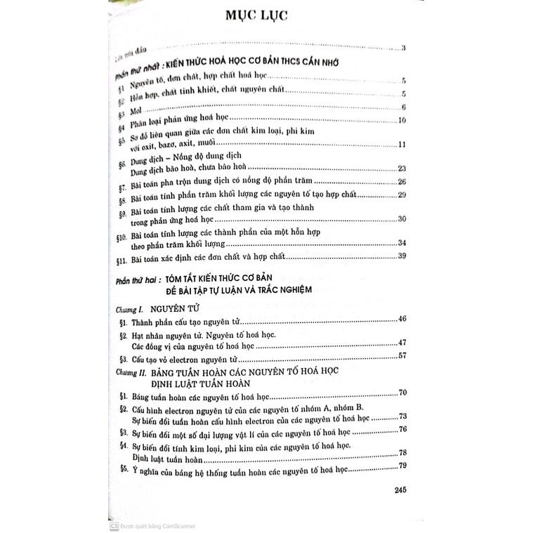 Kỹ Năng Giải Nhanh Bài Tập Hoá Học Lớp 10