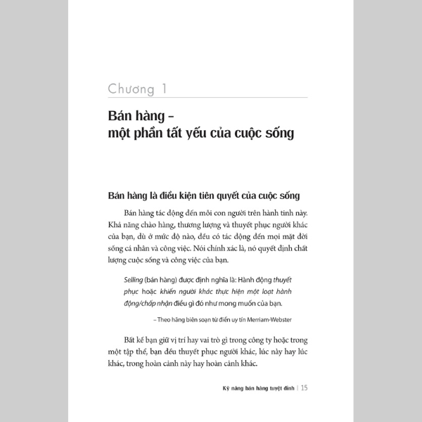 Kỹ Năng Bán Hàng Tuyệt Đỉnh