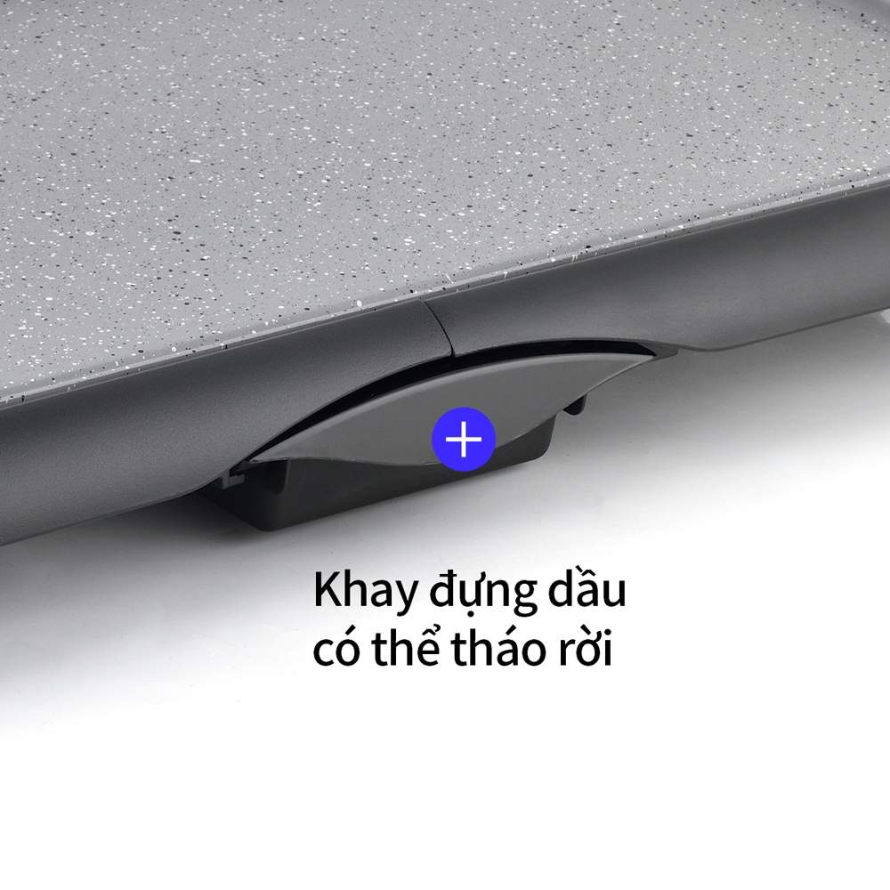 Bếp Nướng Điện LocknLock Electric Grill Pan EJG262BLK 2000W, Hàng Chính Hãng, Có Tay Cầm - JoyMall