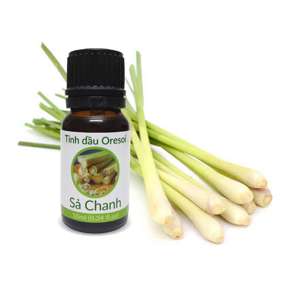 Combo 2 lọ tinh dầu Sả Chanh Oresoi 10ml – Lemongrass Essential Oil