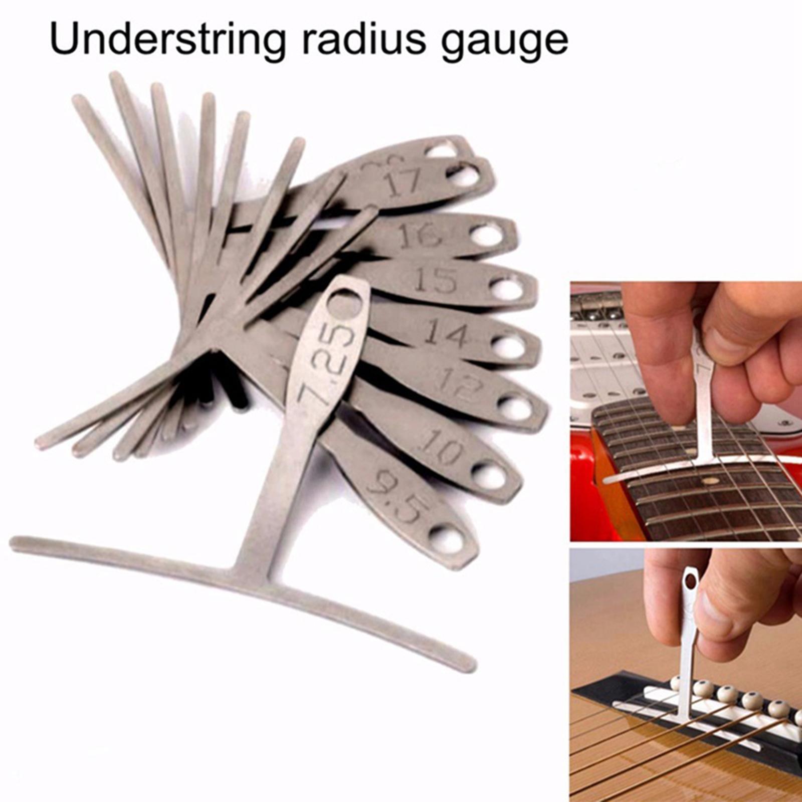 Guitar Luthier Tools String Action Ruler Gauge Feeler Gauge Style 1