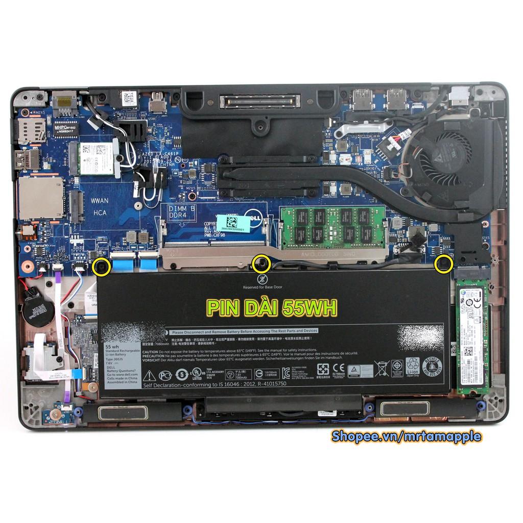 Pin Laptop DELL E7470 (ZIN) - 4 CELL - Latitude E7270 E7470, J60J5 MC34Y 242WD GG4FM