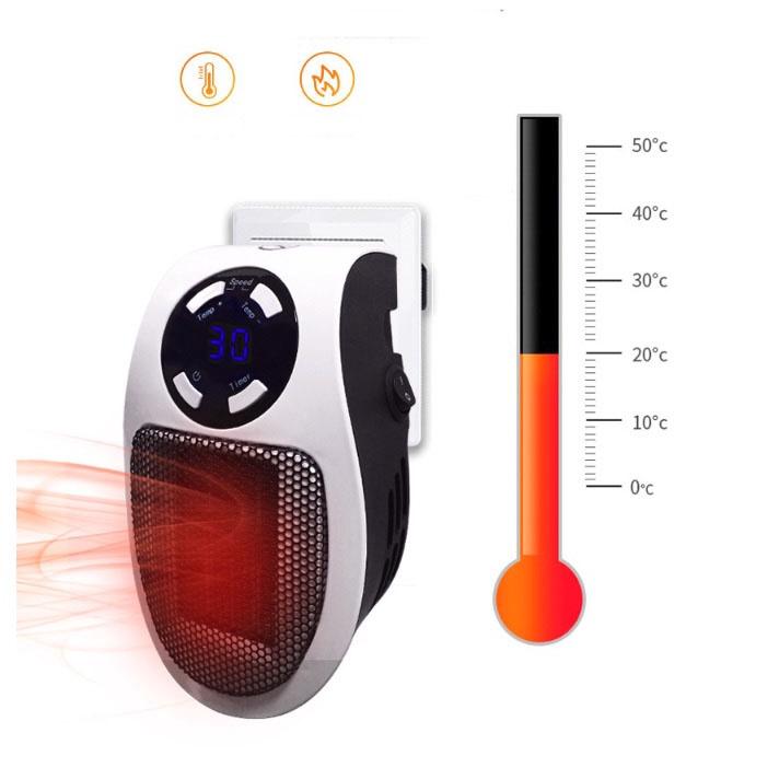 Máy Sưởi Ấm Di Động Remote điều khiển từ xa Ceramic Heater ️ FREESHIP ️