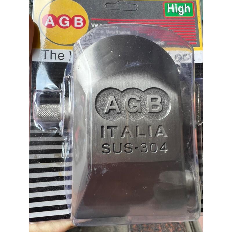 Ổ khóa chụp chống cắt AGB SUS 304 thân Inox chìa vi tính - MSOFT