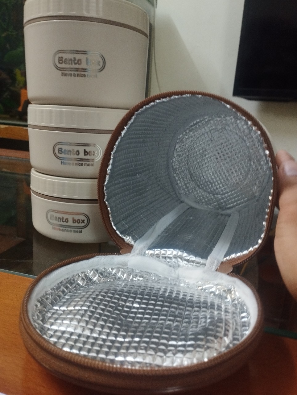 HỘP ĐỰNG CƠM GIỮ NHIỆT, HỘP CƠM INOX 3 TẦNG CAO CẤP KÈM TÚI ĐỰNG + HỘP ĐŨA MUỖNG - HÀNG CHÍNH HÃNG