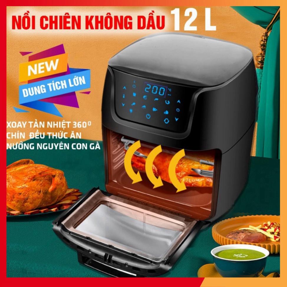 Nồi chiên không dầu DUNG TÍCH LỚN 12L