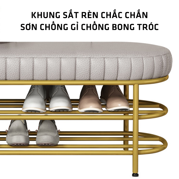 Kệ Để Giày Dép, Giá Đựng Giày Bằng Thép Cao Cấp, Phong Cách Tối Giản Tiện Lợi