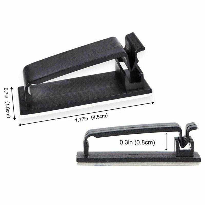 Set 50 Kẹp Cố Định Dây Cáp Gắn Tường Tiện Dụng