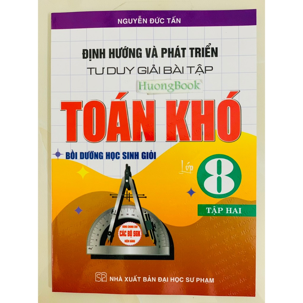 Sách - Combo Định hướng và phát triển tư duy giải bài tập toán khó lớp 8