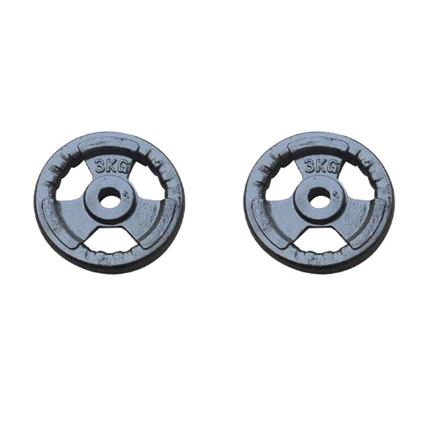 Combo bộ 2 bánh tạ gang 3kg Đại Nam Sport