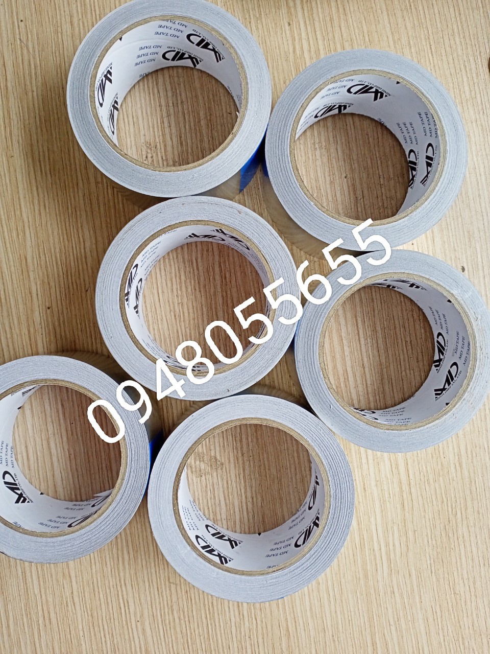 1 cuộn băng keo nhôm siêu dai, siêu chắc, băng dính nhôm, băng dính bạc, băng keo dán ống gió