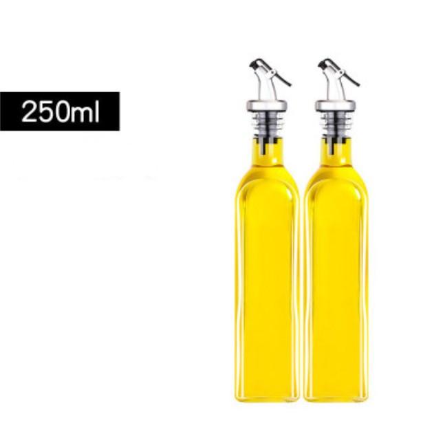 Chai thủy tinh đựng, chiết rót dầu ăn 500ml