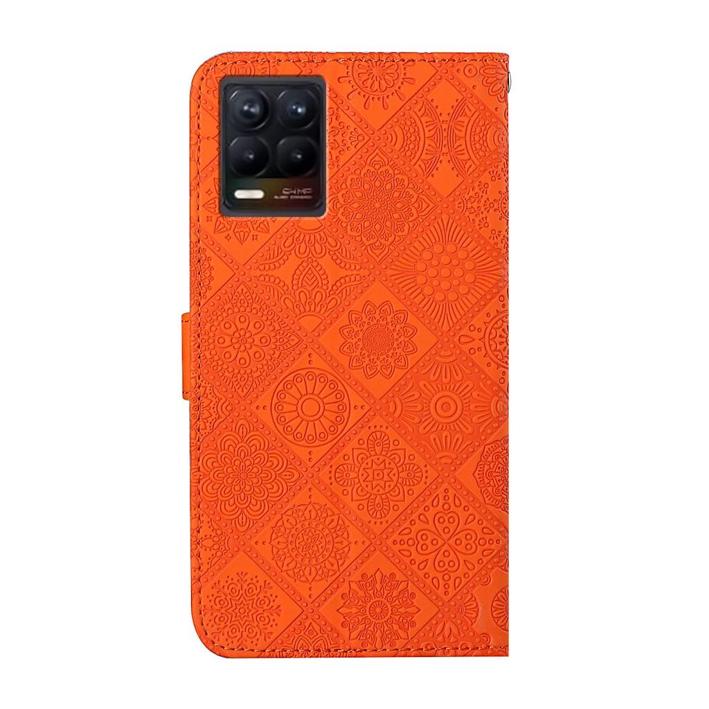 Ốp điện thoại nắp lật có ngăn đựng thẻ phong cách dân tộc cho OPPO Realme 5/ 5i/ 6i Realme 5 Pro Realme 8 / 8 Pro 4G Realme 8 5G