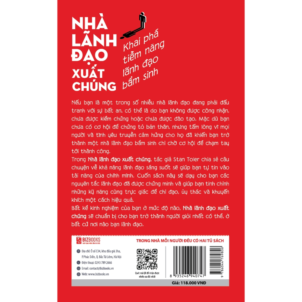 Sách - Nhà Lãnh Đạo Xuất Chúng: Khai Phá Tiềm Năng Lãnh Đạo Bẩm Sinh - MCBooks