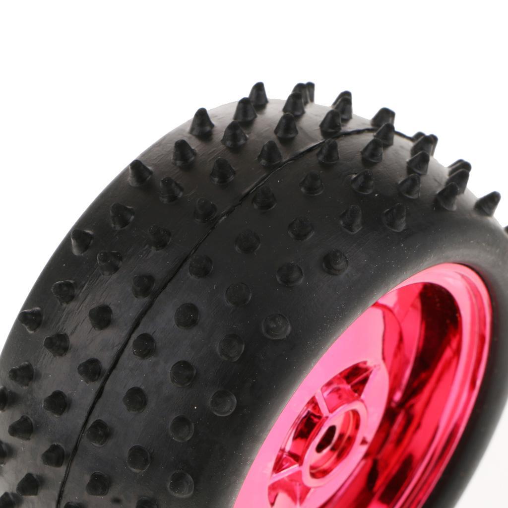 Small Smart Car Model Robot Rubber Tire Wheel 85x38mm For Arduino