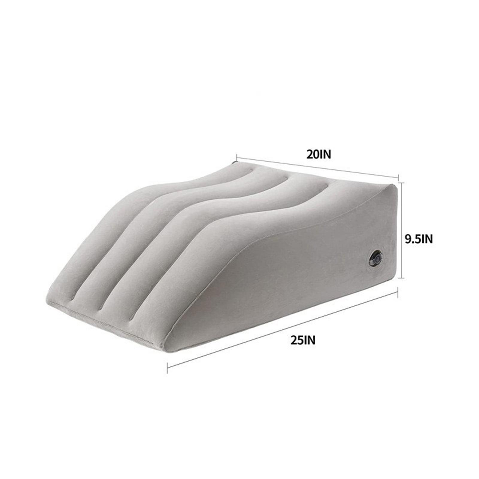 Inflatable Leg Pillow Travel Car   Inflatable Bed Wedge