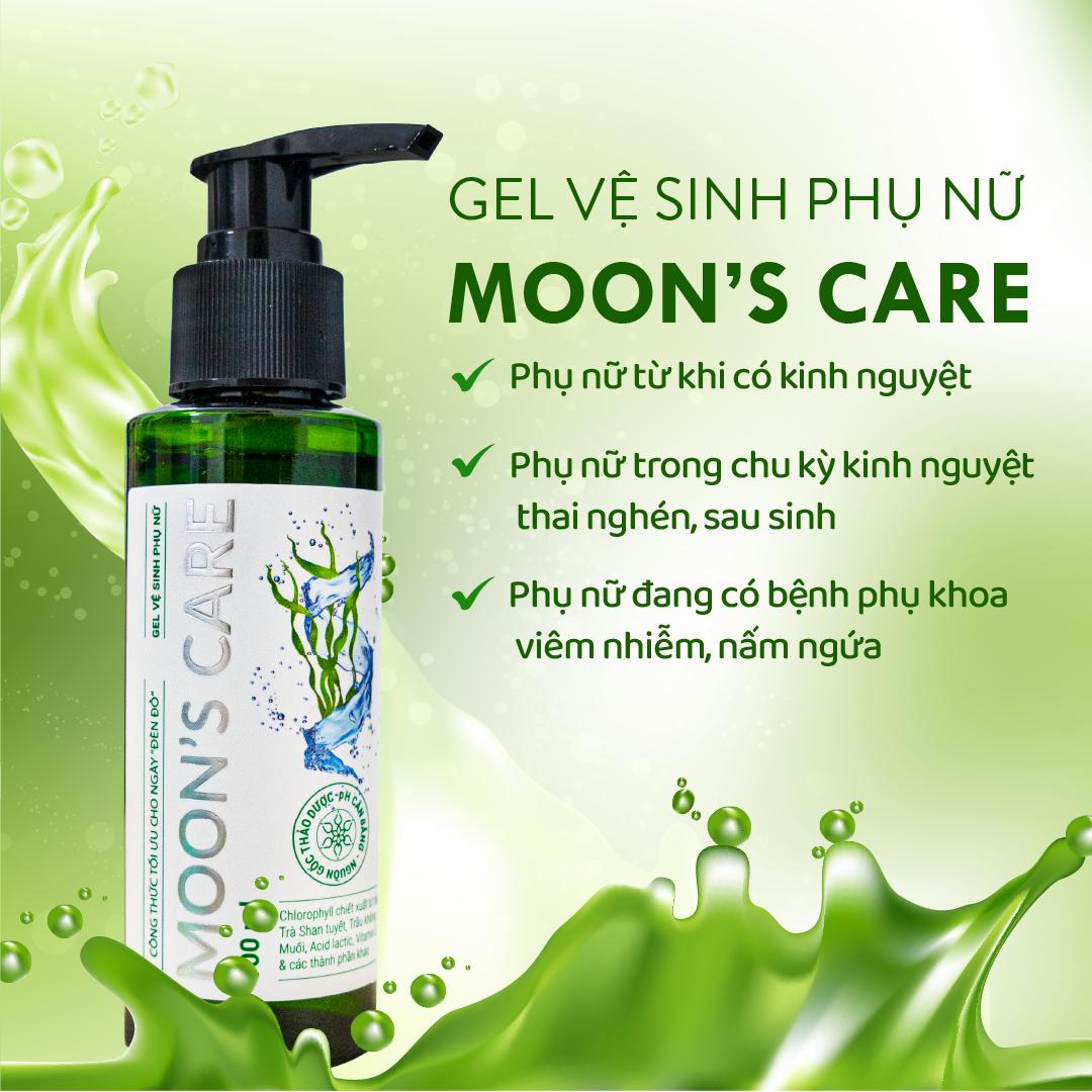 Dung Dịch VS Moon's Care Kháng Khuẩn, Hỗ Trợ Giảm Nấm, An Toàn Cho Da Nhạy Cảm 100ml