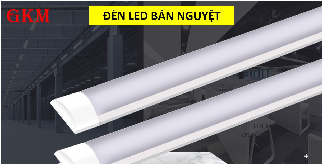 Đèn led bán nguyệt 0,6 mét 30w siêu sáng. Đèn tuýp siêu sáng tiết kiệm điện