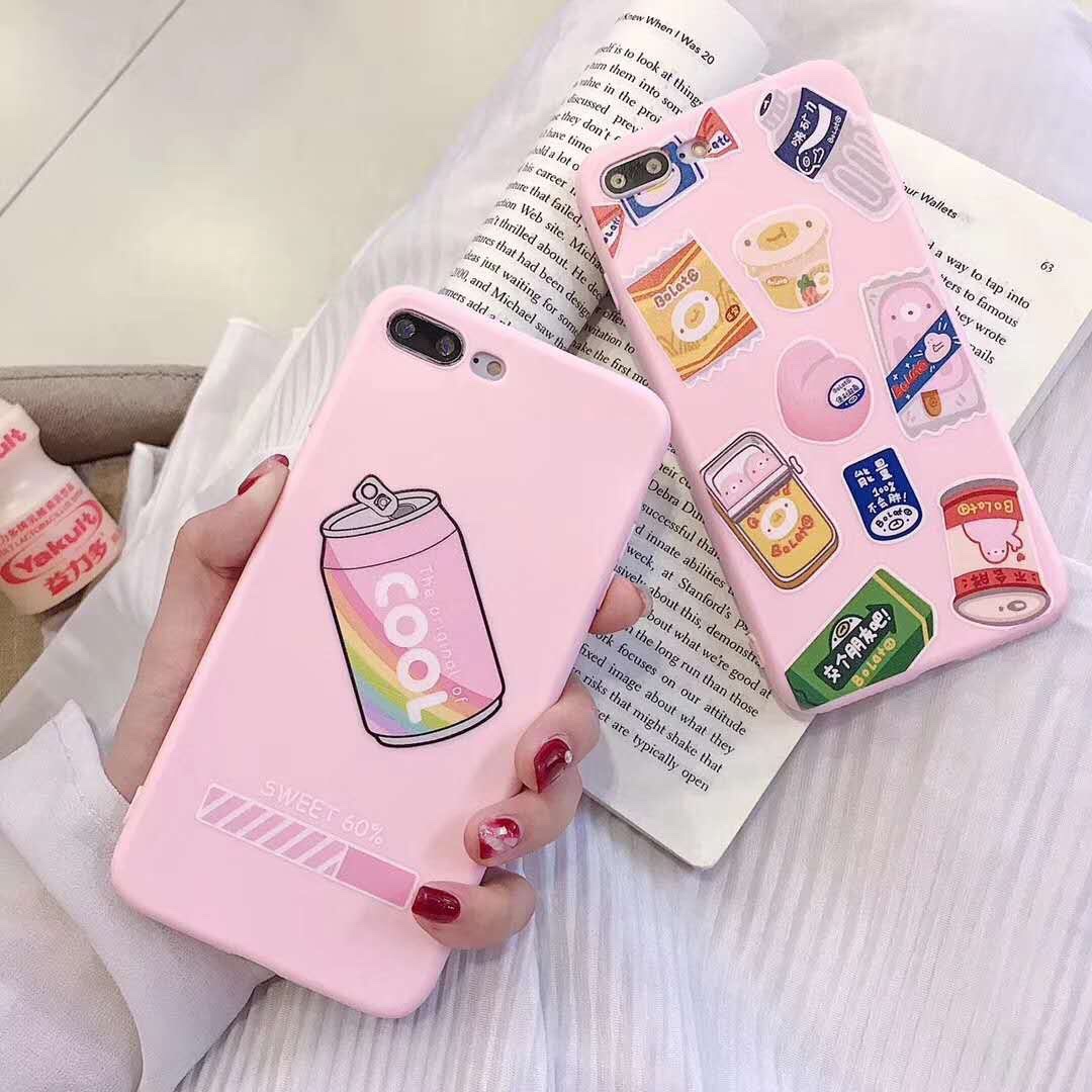 Ốp Lưng Dành Cho iPhone Màu Hồng
