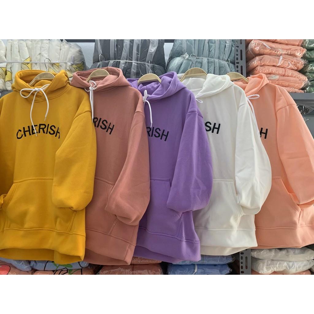 Áo hoodie nỉ ngoại THÊU chữ vải đẹp