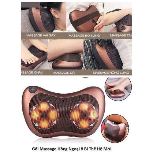 Gối massage hồng ngoại