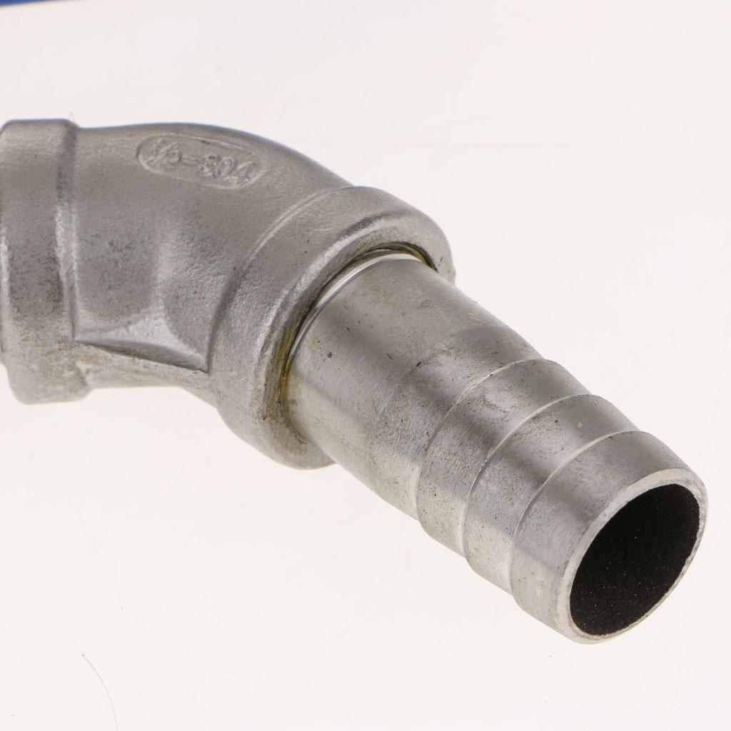 Nghiêng Nozzl Đầy Đủ Cổng Bóng Van Dầu Trống Adapter Nòng Van Nạp Ổ Cắm Cho 200 Lít, weldless Vách Ngăn ~ 20 Mm