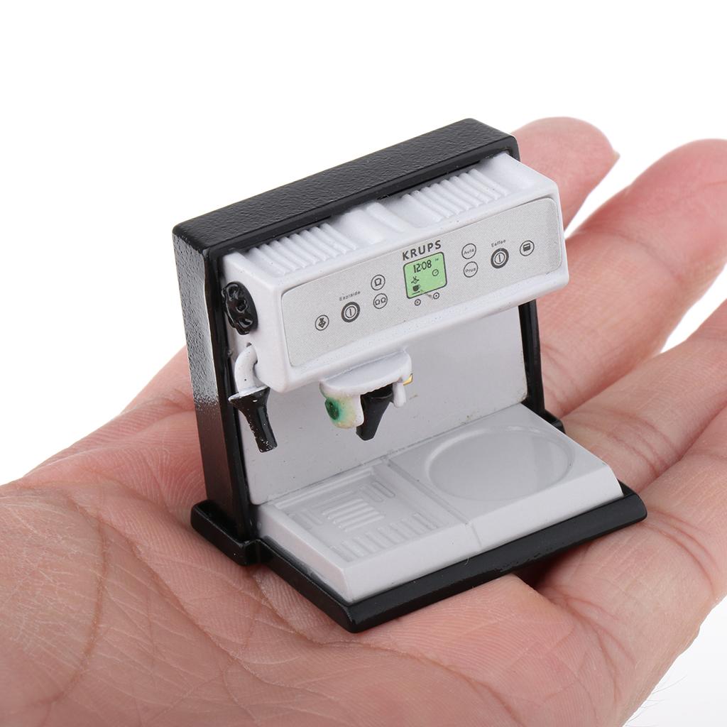 Cà Phê Mini Máy Cà Phê Bộ 1/12 Nhà Búp Bê Phụ Kiện