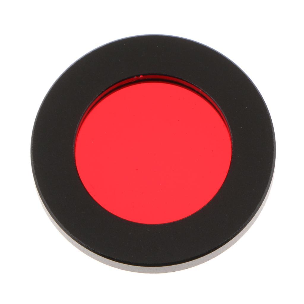 1.25" Telescope Eyepiece Lens Plossl 3.6mm for Astronomy Color Filter Red