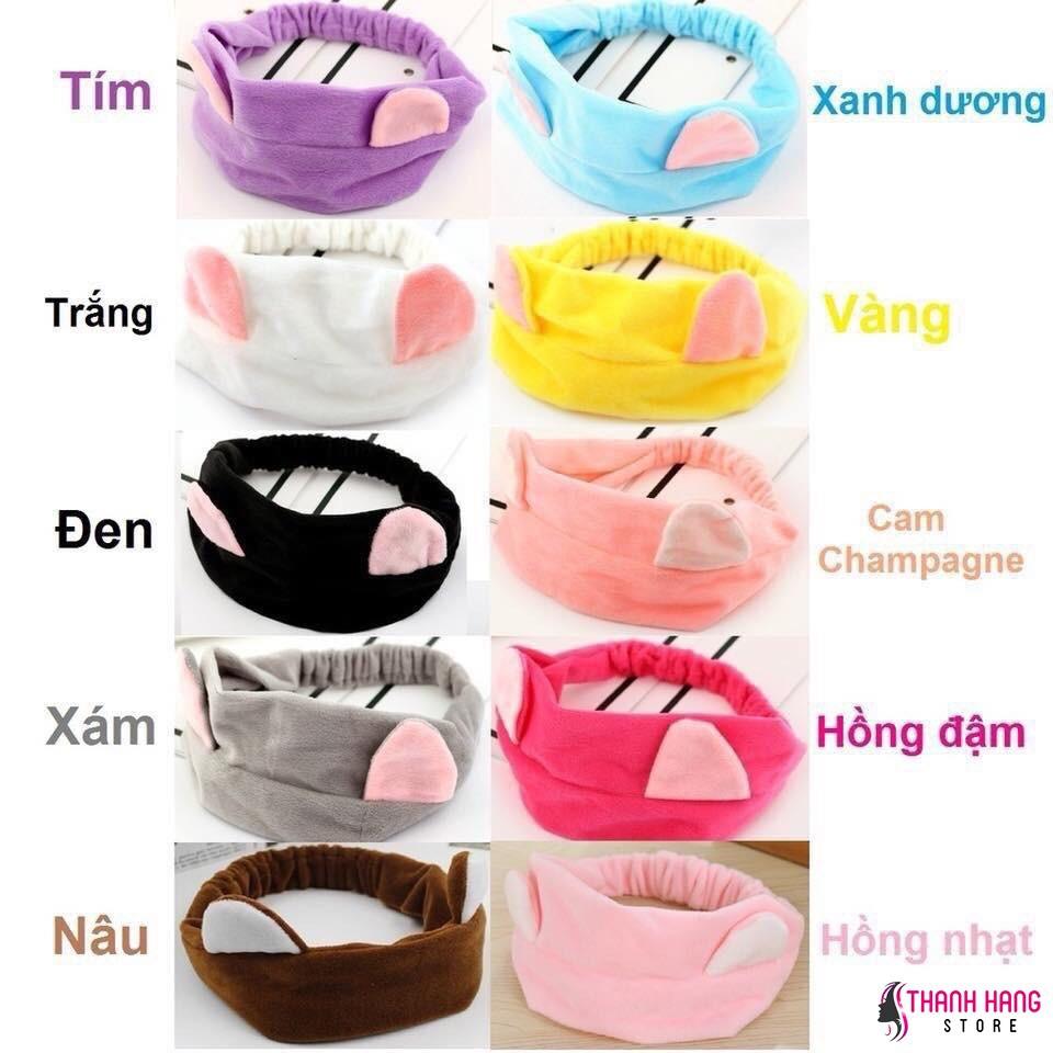 Băng Đô Tai Mèo Siêu Xinh - Bờm Tóc - Băng Đô Rửa Mặt