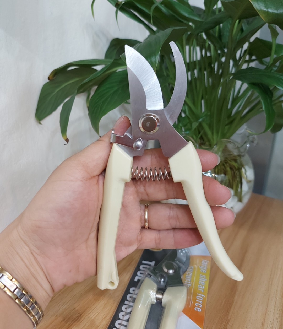 Kéo cắt bấm tỉa cành cây cao cấp sắc bén chuyên nghiệp, kéo làm vườn