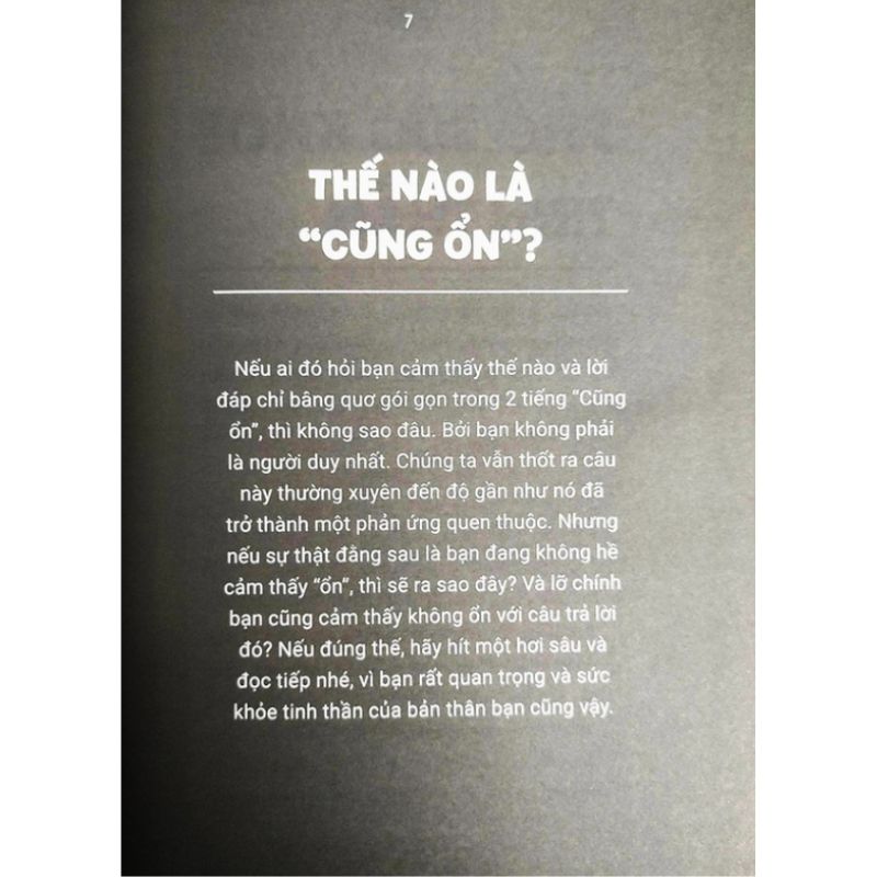 Không Ổn Cũng Không Sao (It's Ok Not To Be ... Ok)