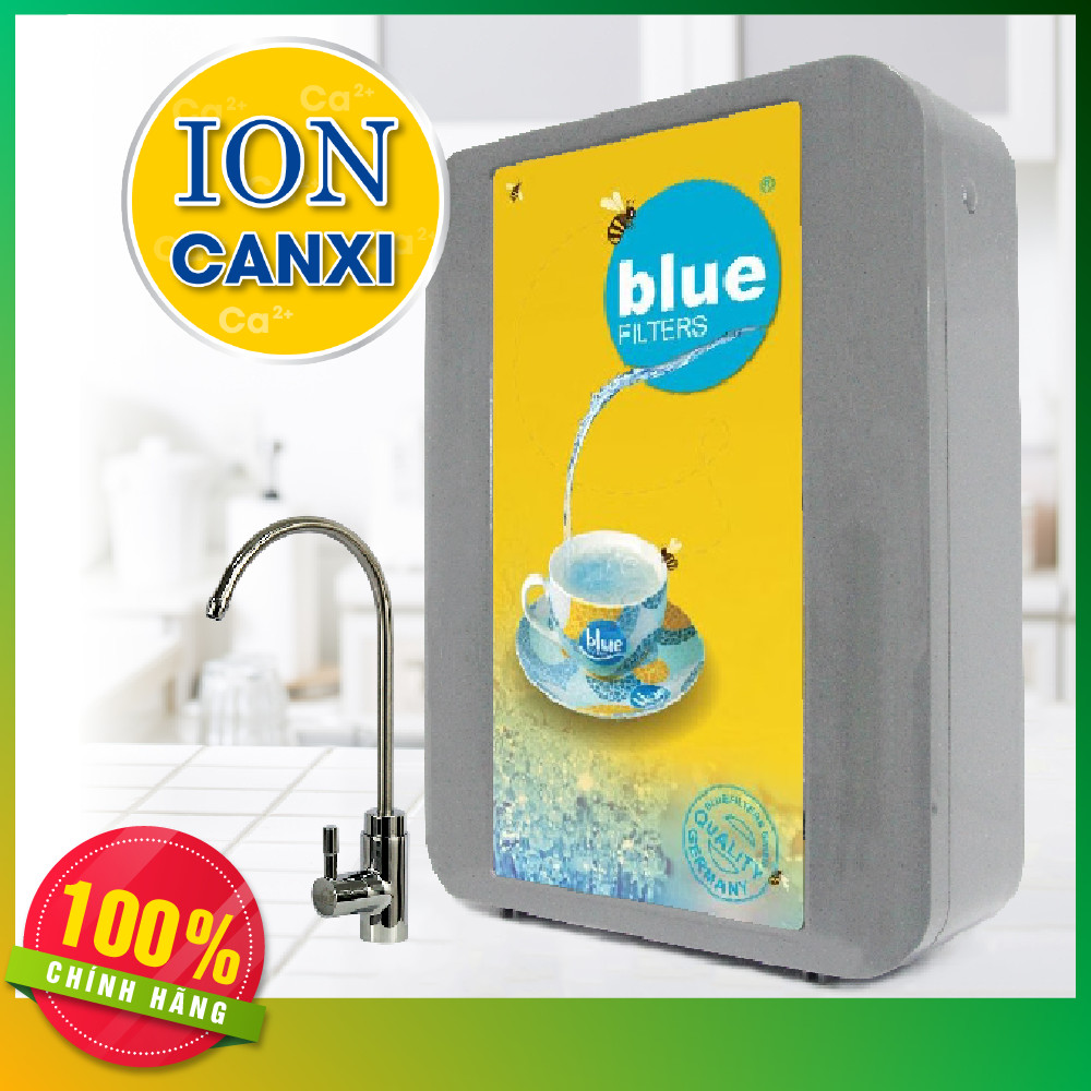 Máy lọc nước ION CANXI BlueFilters Aragonite H3 - Germany Quality, lọc nước uống, chống bám cặn và tăng cường hấp thụ canxi của Đức, dành cho gia đình - Hàng chính hãng