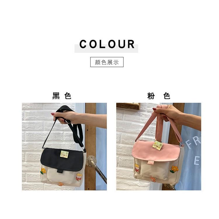 Cute Satchel Cute Girl Girls Heart Soft Cute Student Shoulder Bag Japanese Style Harajuku Crossbody Bag