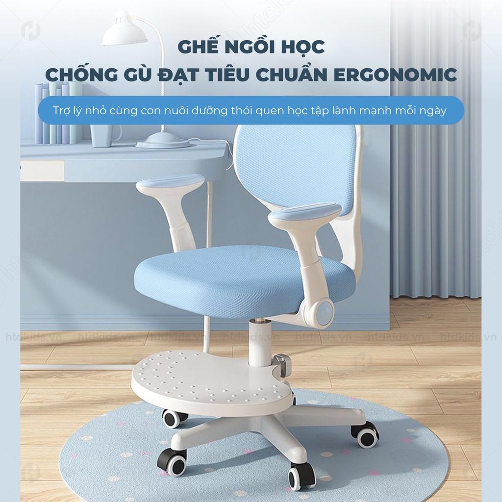 Ghế học sinh thông minh có thể điều chỉnh độ cao khóa bánh xe trọng lực