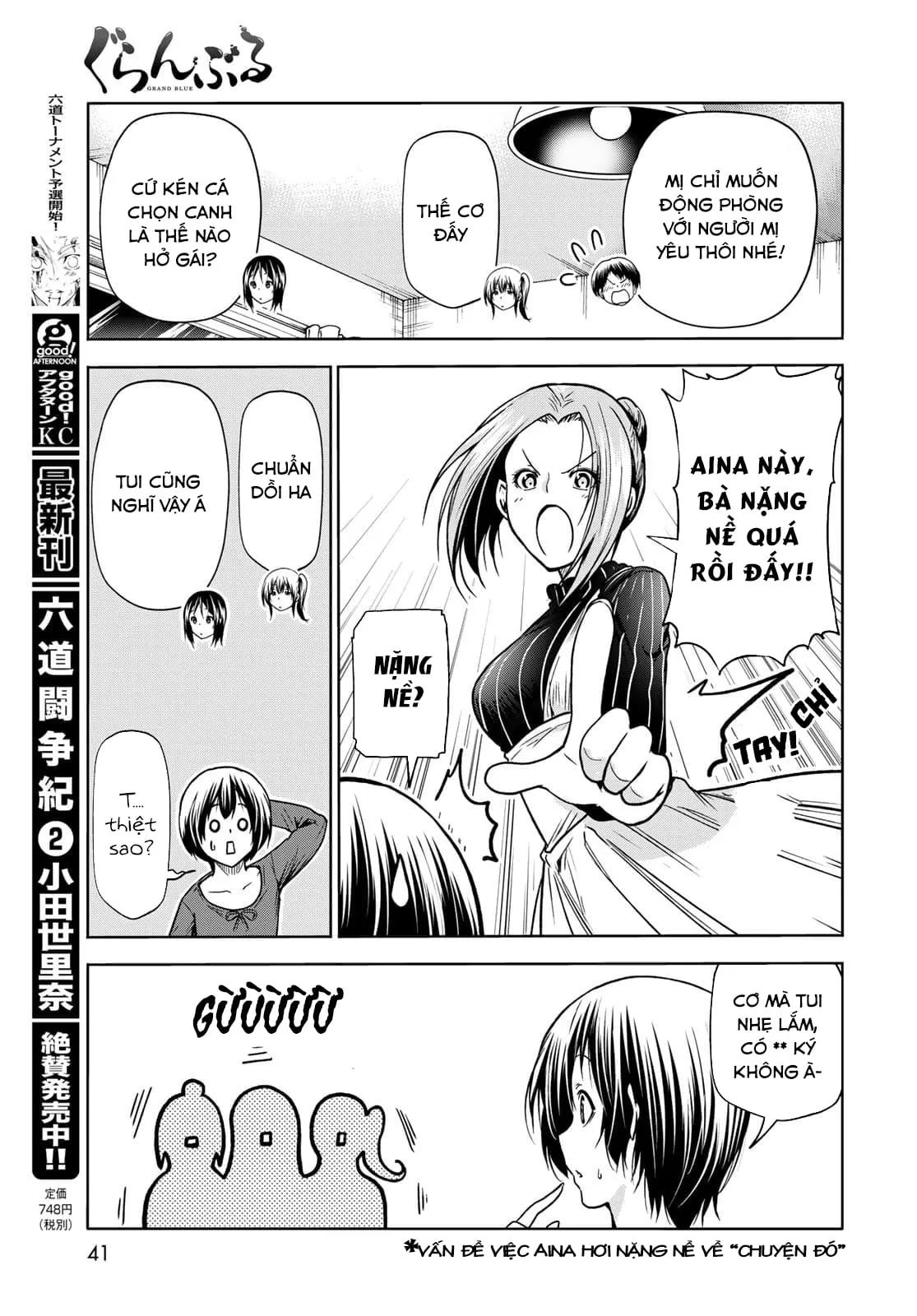 cô gái thích lặn - grand blue chapter 72 19