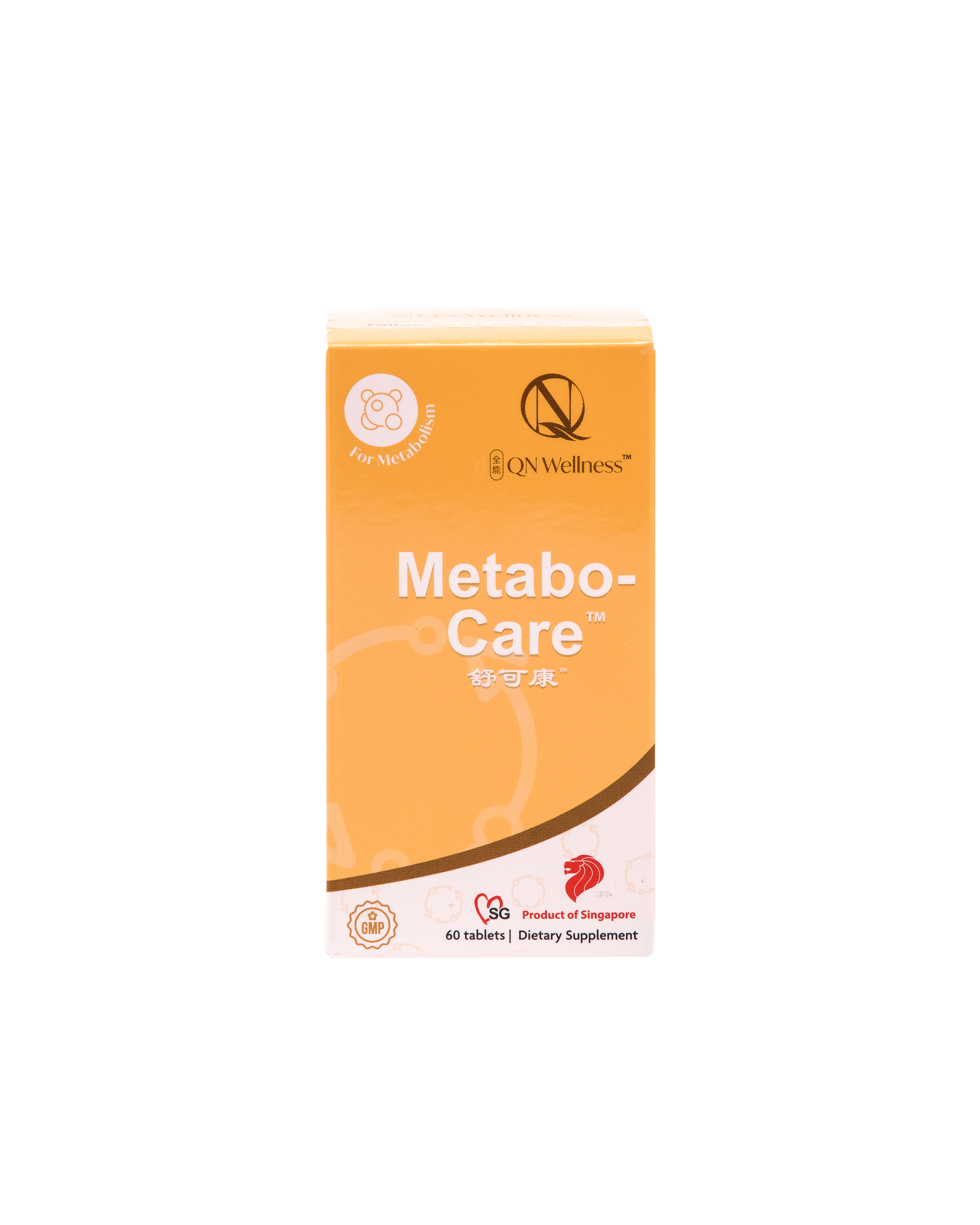 Viên Uống Bổ Sung Metabo-Care QN Wellness Hỗ Trợ Chức Năng Tuyến Tụy, Tăng Cường Lưu Thông Máu, Cải Thiện Sức Khỏe Làn Da - Hộp 60 Viên