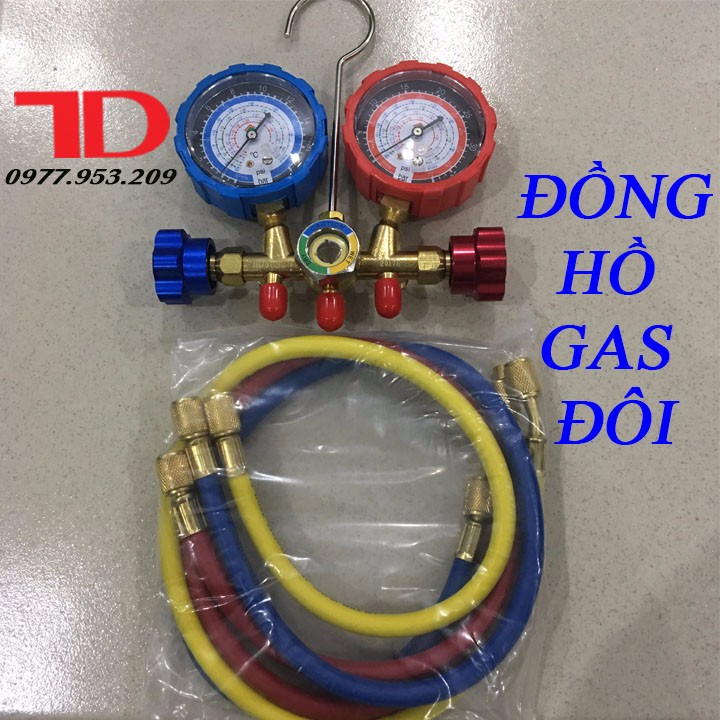 Đồng hồ đo áp suất gas máy lạnh HS-536C