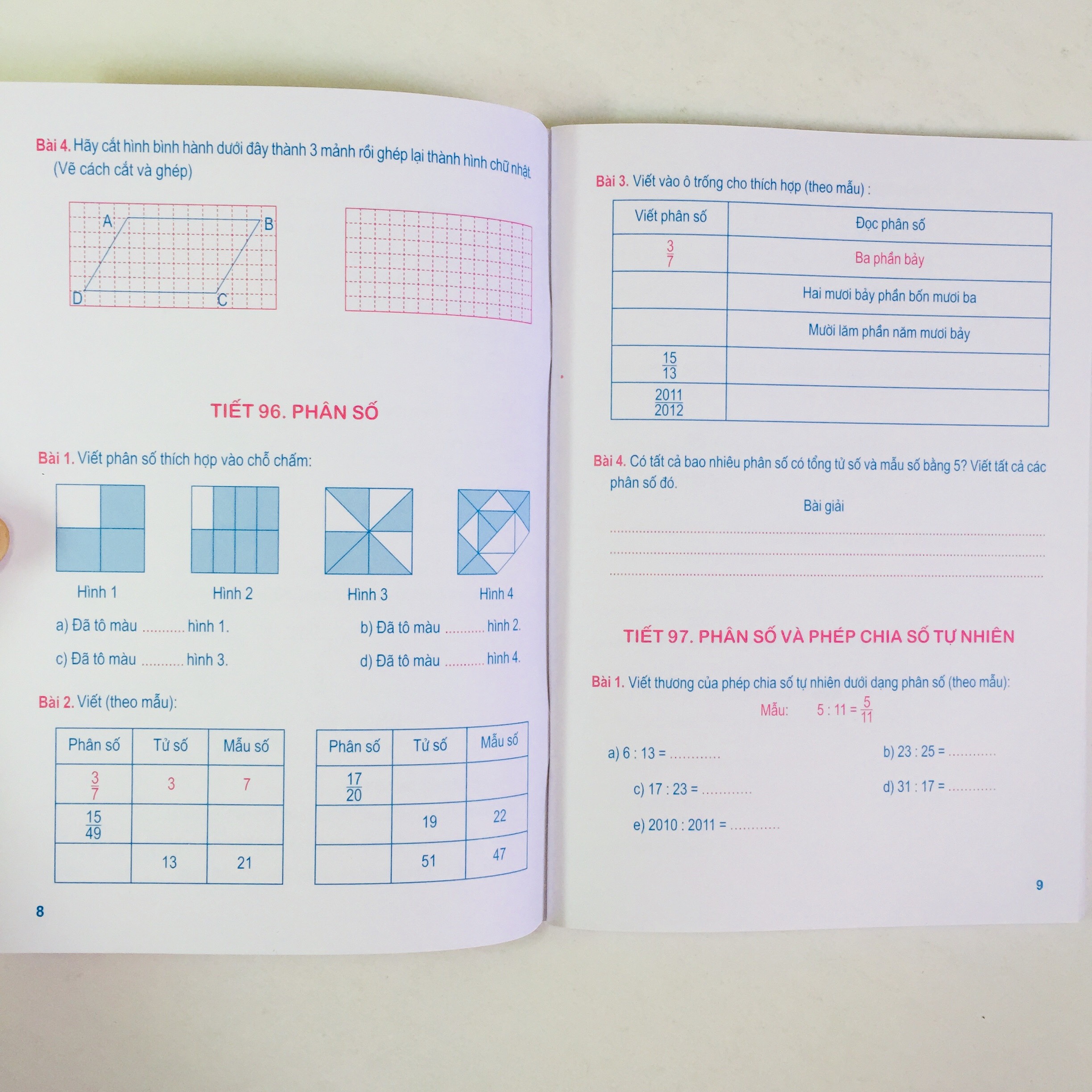 Combo Toán Nâng Cao và Bồi Dưỡng Học Sinh Giỏi Lớp 4 - Vở Bài Tập Toán Nâng Cao Lớp 4 (2 tập)