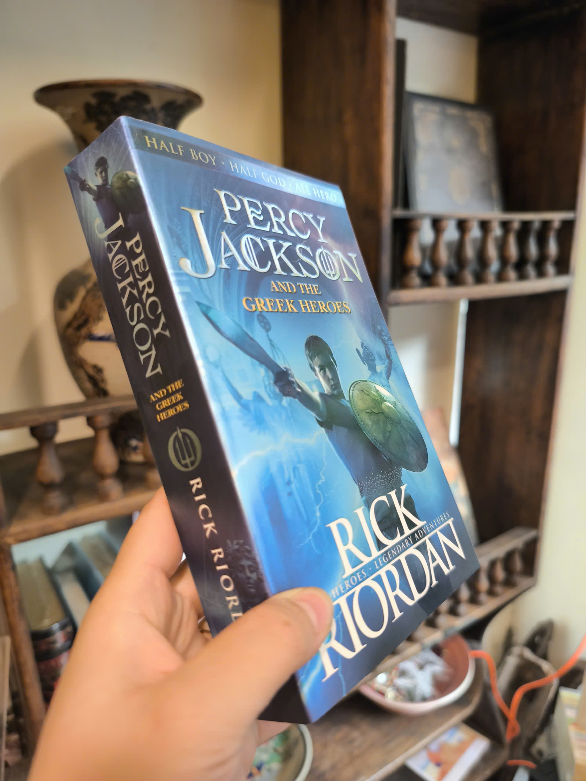 Sách - Percy Jackson and the Greek Heroes by Rick Riordan | Fantasy| Mythology| Young Adult