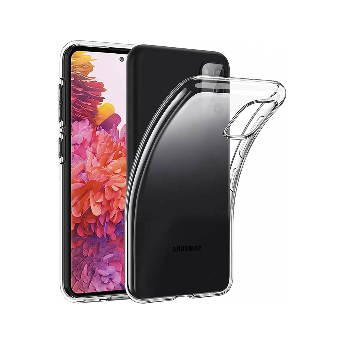 Ốp lưng silicon trong suốt cho điện thoại SAMSUNG GALAXY S20FE/ S21/ S21+/ S21 Ultra/ S22/ S22+/ S22 Ultra
