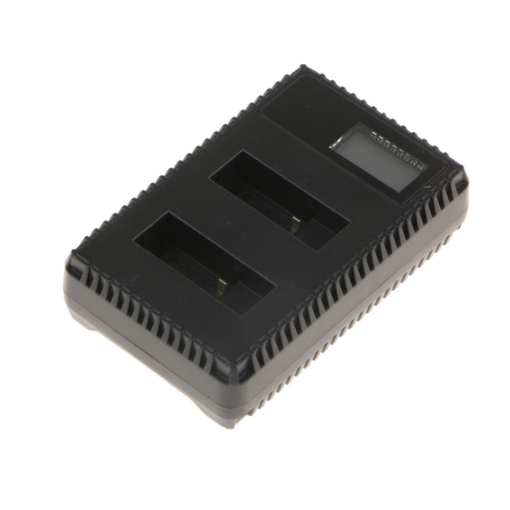 LCD USB Dual Charging Charger for 5/ Camera Battery