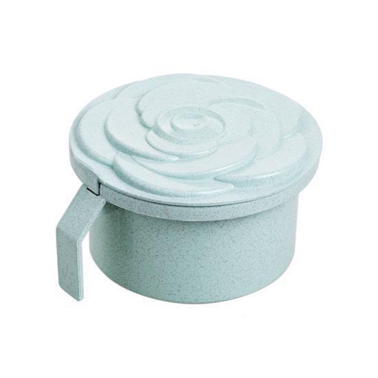 Hộp Đựng Gia Vị Lúa Mạch Kiểu Dáng Hoa Hồng Tiện Lợi