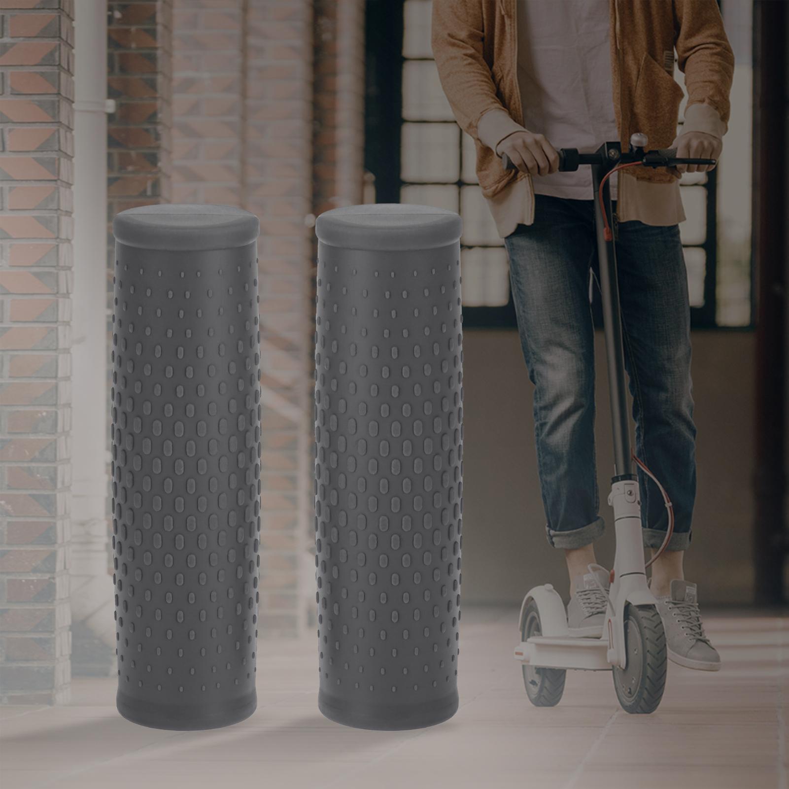 Vỏ Bọc Tay Lái Ván Trượt Điện Silicone Thay Thế Cho Xiaomi M365