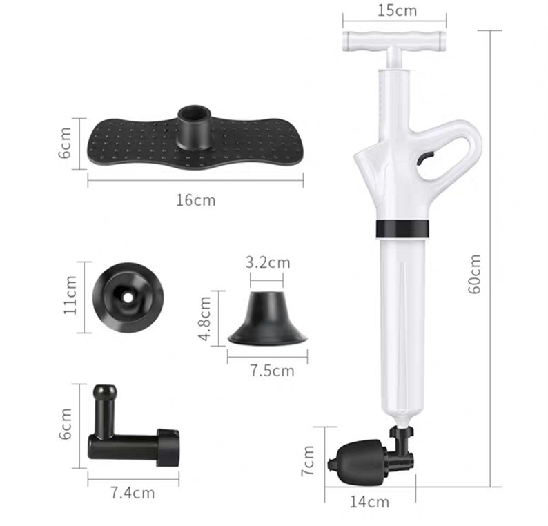 Súng Thông Tắc Bồn Cầu Hình Chữ T Chắc Chắn