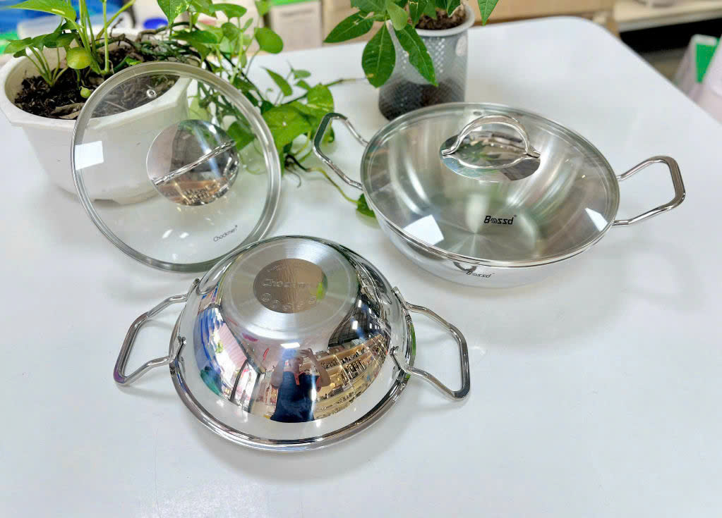 [Hàng chính hãng] Nồi hải sản Chockmen sâu lòng có nắp (CKM91 - 20cm)