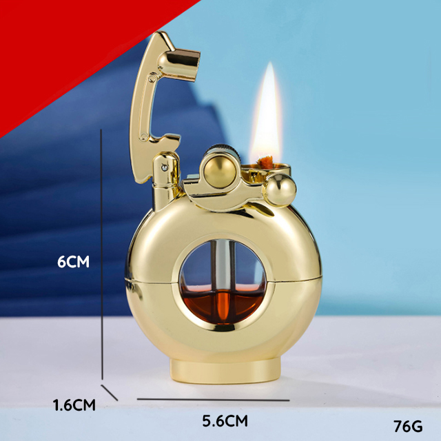 Vỏ Hột Quẹt Bật Lửa Xăng Bấc Đá Chief CF231 Lộ Thiên Hiển Thị Mức Nhiên Liệu Đẹp Độc Lạ Tiện Dụng - Nhiều Màu