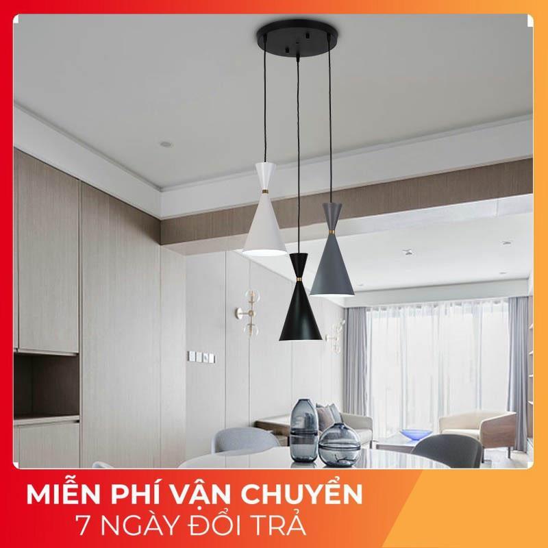 BỘ 3 CHIẾC Đèn thả bàn ăn phòng khách Tặng bóng led