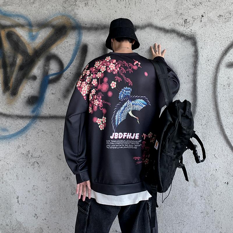 Áo nam Tay Dài In Hoa Thời Trang 3 Màu